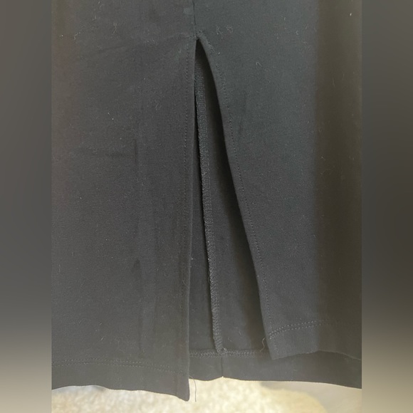 Little Black Dress with Deep Plunge Front and Open Back Size Small - Picture 4 of 4